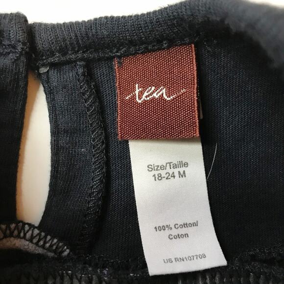 Tea Collection 100% Cotton Dress & Leggings Outfit 18-24M - Picture 5 of 6